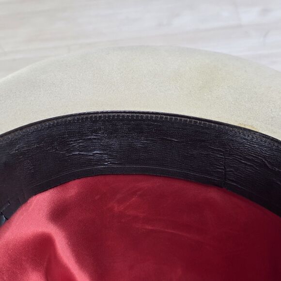 Lariat Western 5X 5 XXXXX Beaver Quality Cowboy Hat Feather Band Size 7 1/4 - Picture 12 of 12